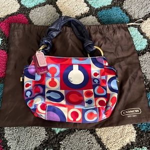 coach purse with dust bag